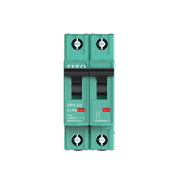 DC BREAKERS 2POLE 550V 800v