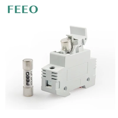 63A 1000V DC 1P 14x51 فیوز حرارتی انرژی خورشیدی سیستم PV فیوز خودکار