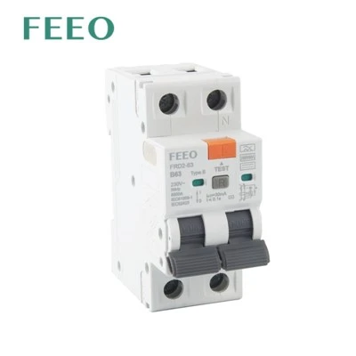 FRD2-63B 63A 2P RCBO RCD نوع B